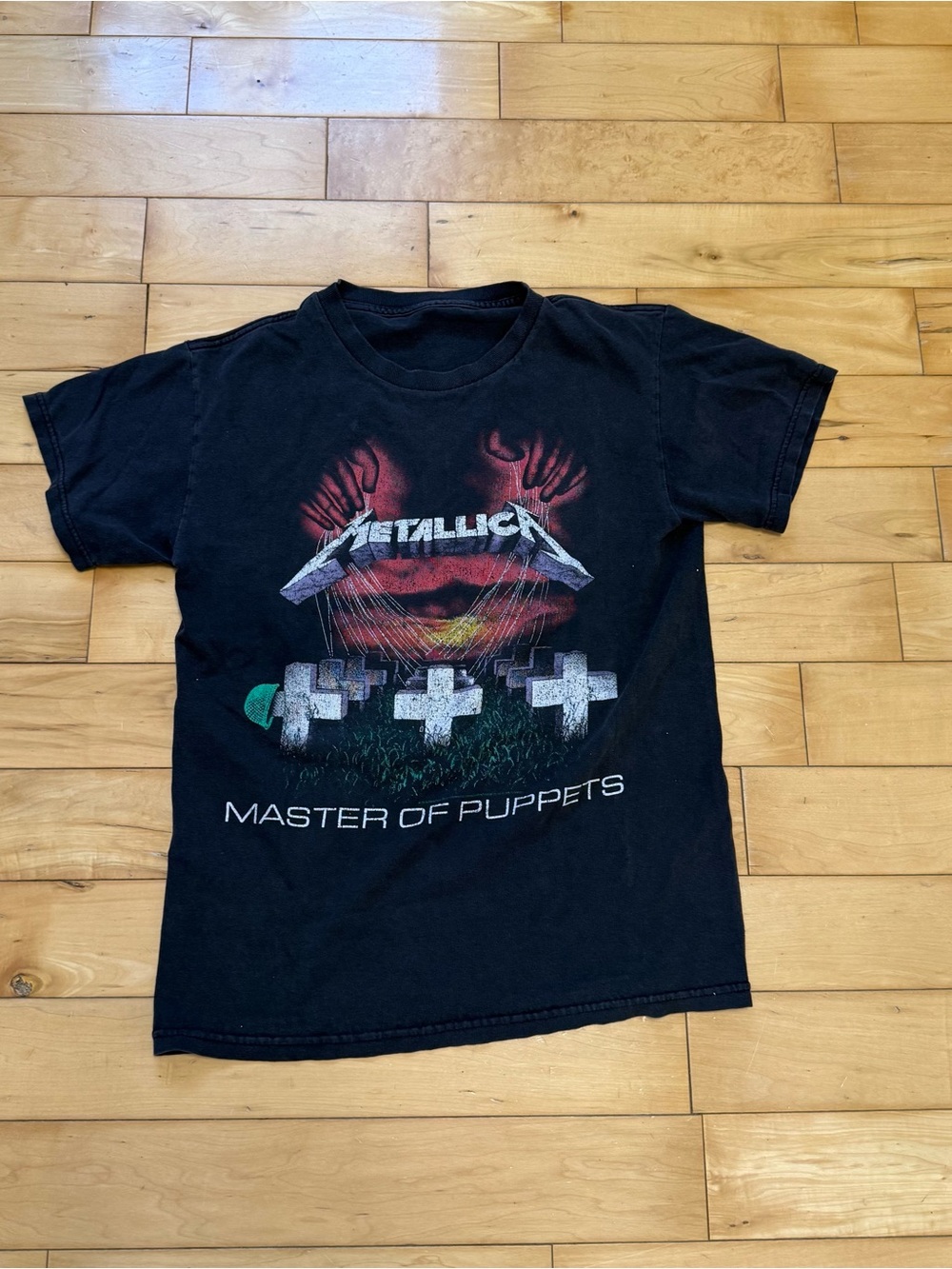 Metallica "Master of Puppets" Black Band Tee
